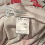 For Love & Lemons Wilma Midi Skirt Cherry Rose Print White Drawstring Ruched Red Photo 8