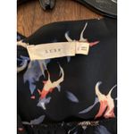 Lush Clothing LUSH Flowy Abstract print Long sleeve Mini dress Black Multicolor Sz S LIKE NEW Photo 6