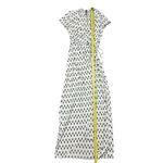 Lulus  Women's Shapes Travel Cream Wrap Dress Size S Short Sleeve Summer Photo 8