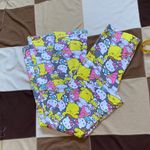 Hello Kitty  Yellow and Pink Cartoon Print Leggings Photo 6