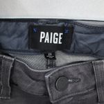 Paige  Gray Hoxton Ultra Skinny Y2K Ankle Slim Denim Punk Rock Jeans Pants 26 Photo 11