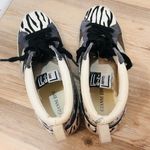 Gianni Bini Womens Elleinaa High Top Leather Sneakers zebra stripe size … Photo 6