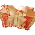 Victoria's Secret  Size 32D Coral Ombré Lace Very Sexy Demi Bustier Bra Photo 1