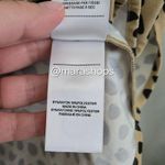 UNTUCKit Dorie Button Down Cheetah Print Shirt Black Size 8 Photo 5