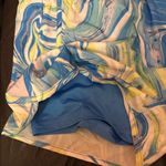 Avia  Women's Athletic Shorts - Blue, Yellow, Pink Swirl Photo 6