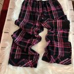 Victoria's Secret Victoria’s Secret Plaid Fleece Pajama’s Pants Photo 4