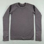 Lululemon  Rare Colorway Rest Less Top Crewneck Long Sleeve Thumbhole Textured 2 Photo 0