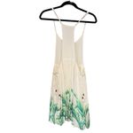 Free People  Tropical Oasis Mini Jumper Dress, Sz M Photo 4