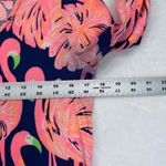 Lilly Pulitzer  Flamingo Pima Cotton‎ Dress Shift Casual Colorful Size M Photo 1