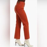 Mavi Women's Orange‎ Barcelona High Rise Wide Leg Jeans Size 25/29 Orange Photo 1