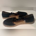 Reaction Kenneth Cole  ‘Luna’ Black Glitter Espadrilles Sandals Shoes Size 9‎ Photo 7