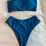 Bikini Set Blue Size M Photo 0