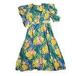 Farm Rio  Star Fruits Midi Dress Size: M Photo 1