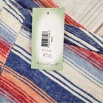 Keren Hart Striped Wide Leg Drawstring Waist Wide Leg Cropped Pants Size Medium Photo 10