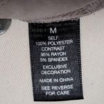 BKE Boutique taupe mixed media chiffon sequin tank size medium Photo 8