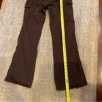 J.Crew Y2K Favorite Fit Cargo Pants SZ 6 Chocolate Brown Boot Cut Flare Low Rise Photo 3