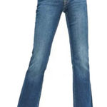 Eddie Bauer  Truly Straight Boot Cut Mid Rise Medium Wash Jeans Size 10 Photo 0