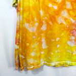 White Stag Plus Size 3X Top Handmade Tie Dye Beaded Sequin Yellow Cotton 862 Photo 5