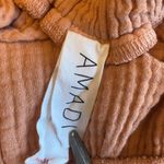 Amadi‎ anthropologie boho peach gauze button front skirt size L Size L Photo 2