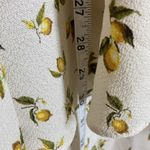 Max Studio Natlemha Faux Wrap High-Low Ruffle Midi Skirt (XL) Lemon Print NWT Photo 10