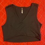 Heart and Hips Black Crop Top Photo 0