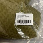 n:philanthropy Revolve  Ribbed Bodysuit Olive Green Square Neck Thong NWT Small Photo 10