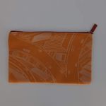 Emirates Small Orange and White Cosmetic Toiletries Bag Accessories Travel Pouch Photo 1