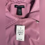 Ashley Stewart  Mauve Leather Jacket Photo 12