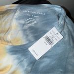 American Eagle NWT Soft & Sexy T-Shirt Tie Dye in Yellow, Purple Blue Medium Photo 2