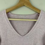 Lululemon Pink Heathered Petals Still Movement Sweater Photo 6