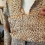 Alfred Dunner  reversible lightweight mandarin collar blazer in pink & tan print. Photo 8