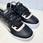 Puma Carina Lift Black and Pink Women's Sneakers Size 10 Photo 2