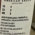 American Eagle  Light Tan Distressed Highest Rise Mom Jean Shorts Size 0 Photo 3