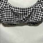Princess Polly Princess Poly Black and White Fitted Bustier Blouse Photo 5
