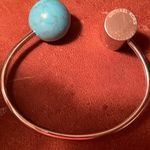 Michael Kors  Silver and Turquoise Bracelet Photo 0