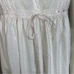 Cotton Nightgown White Embroidered Classic Sleeveless Ribbon Gilligan & O‘Malley Photo 8