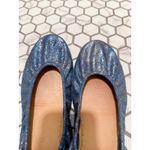 Tieks Ballet flats Blue Sparkle Size 10 Modern Minimalist Moonstruck Photo 4