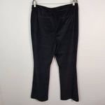 Maison D'Amelie Black Velvet Pants Size 14 Black Velvet Dress Pants Photo 3