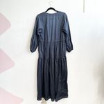 Modern Citizen  Maxi Dress Blue Flowy Minimalist Quiet Luxury Small Photo 1