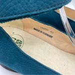 Loints of Holland Sydney Ankle Strap Wedge Shoes EU 40 US 9 turquoise blue Photo 1