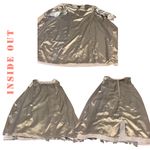 MIDNIGHT VELVET GRAY SHIFT DRESS WITH JACKET & FLORAL APPLIQUE ACCENTS (1X) Silver Photo 8