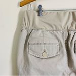 Gap Maternity Khaki Stretch Shorts Tan size 10 Photo 3