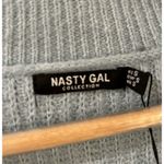 Nasty Gal Collar Plunge Long Sleeve Cropped Sweater NWT Size Small NWT Photo 7