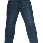 Current/Elliott The Stiletto Jeans Size 25-0 Skinny Crop Black Stretch 27X27 Photo 0