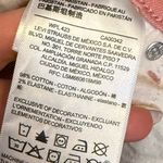 Signature Levi Strauss Womens 10 30 Pink Distressed Cuffed Shorts Stretch Denim Photo 9