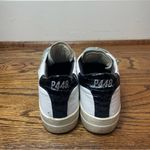 P448   Gray and White Sneakers Photo 3