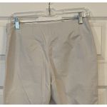 Brunello Cucinelli Women’s Trousers Sz 6 Cream Side Zip Cropped Pants Designer Photo 5
