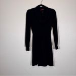 Vintage Ruby Rod Black Knit Cowl Neck Sweater Dress Womens S Mini Fall Casual Photo 9