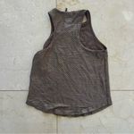 Koral  Brown Metallic Loose Fitting Tank Sz XS Photo 4