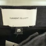 Current/Elliott Curren/Elliott Size 25 The Vintage Cropped Slim‎ Jeans Color: Belmont With Studs Photo 6
